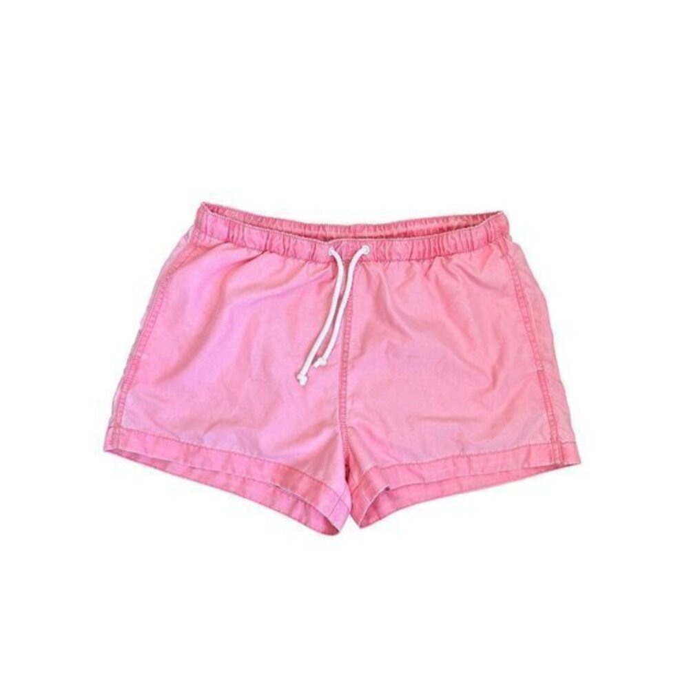 Pink Elastic Waist Drawstring Shorts With Mesh Lining By H&M